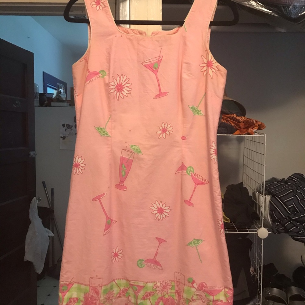 Lilly Pulitzer martini pink dress